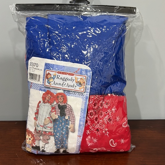 Classic Custom Made Raggedy Ann & Andy Costumes for Adult - Picture 12 of 13